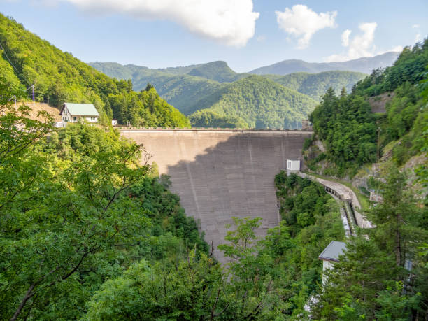 La diga del Lago di Vagli, costruita sul torrente Edron